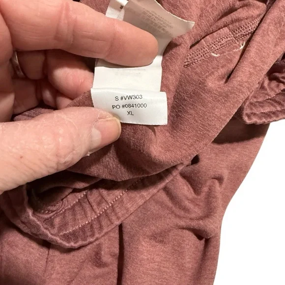 Vuori DreamKnit Performance Joggers Marsala Heather Size XL VW303 - Picture 6 of 6